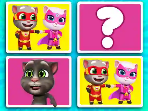 Spill Talking Tom Match'Up online