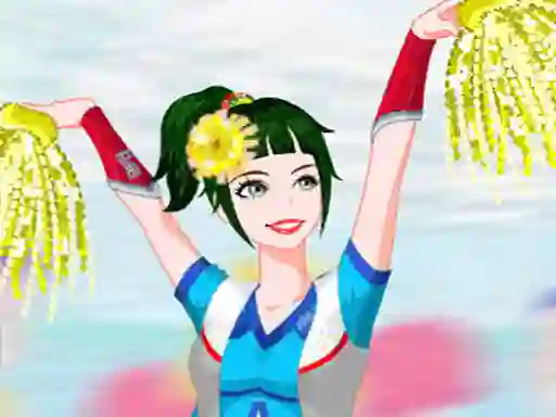 Spill Cheerleader Dress Up Game online