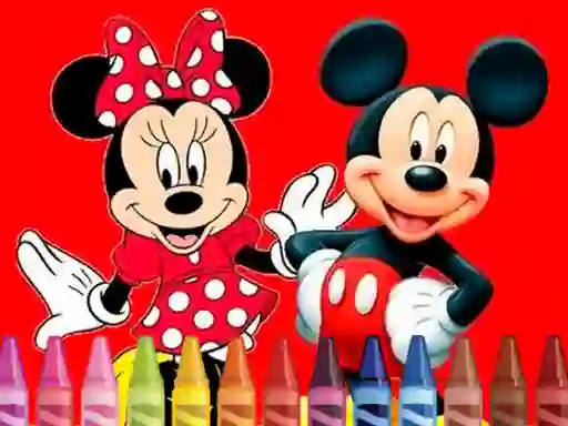 Spill Mickey Mouse Coloring online