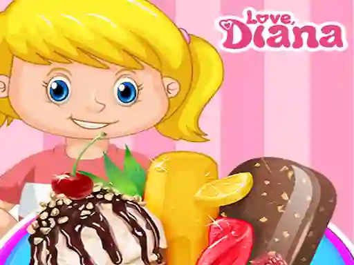 Spill Ice Cream love Diana online