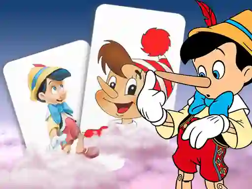 Spill Pinocchio Memory card Match online