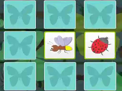 Spill Kids Memory game - Insects online