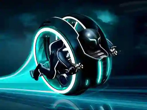Spill Cyber Tron biker online