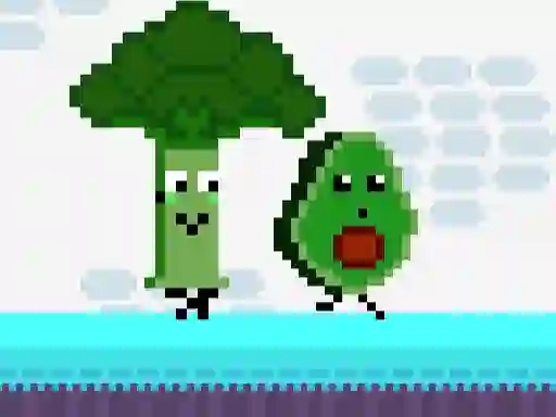 Spill Cat Chef vs Fruits - 2 Player online