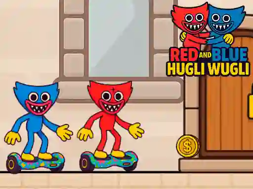 Spill Red and Blue Hugli Wugli online