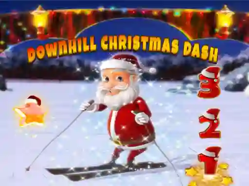 Spill Downhill Christmas Dash online