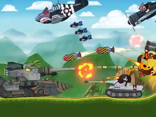 Spill Tank Battle Tank War online