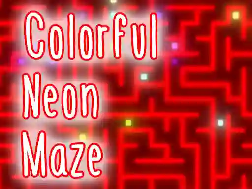 Spill Colorful Neon Maze online