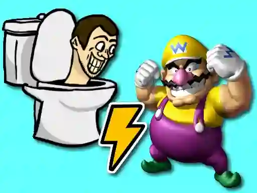 Spill Skibidi Toilet vs Wario online