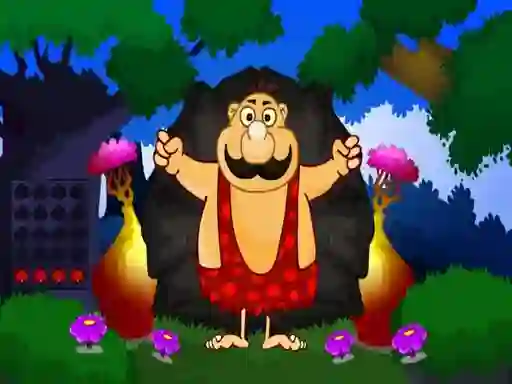 Spill Caveman Forest Escape online