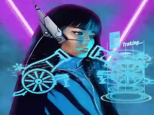 Spill Neon Cannon online