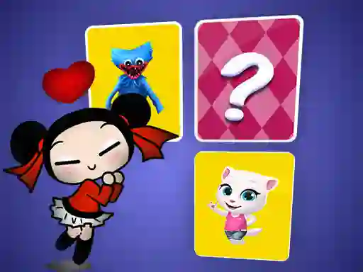 Spill Pucca Memory Card Match online
