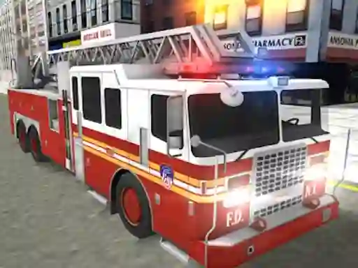 Spill Real Truck Fire Drive Sim online