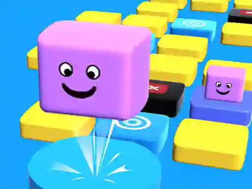 Spill Jump Stacky Cube 3D online