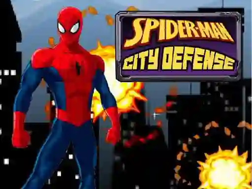 Spill Spiderman City Defense online