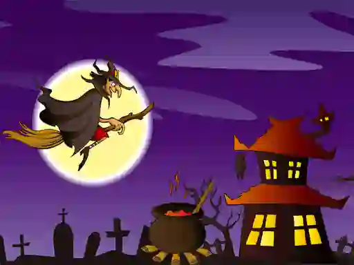 Spill Halloween Illustrations Jigsaw Puzzle online
