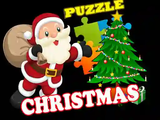 Spill Christmas Santa Puzzle online