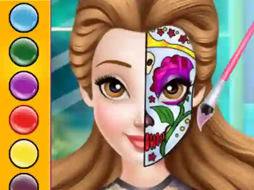 Spill Princess Face Painting Trend online