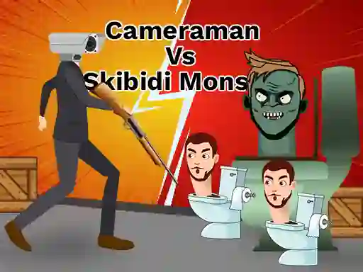 Spill Cameraman vs Skibidi Monster: Fun Battle online