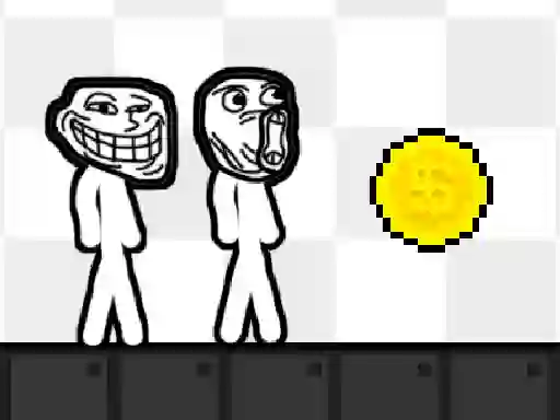 Spill Troll Stick Face Escape online