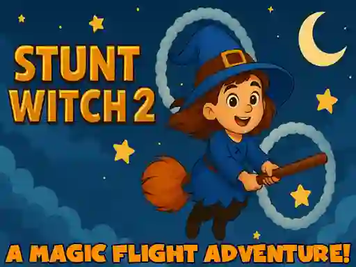 Spill Stunt Witch 2 online