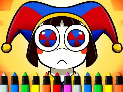 Spill Digital Circus Coloring Adventure online