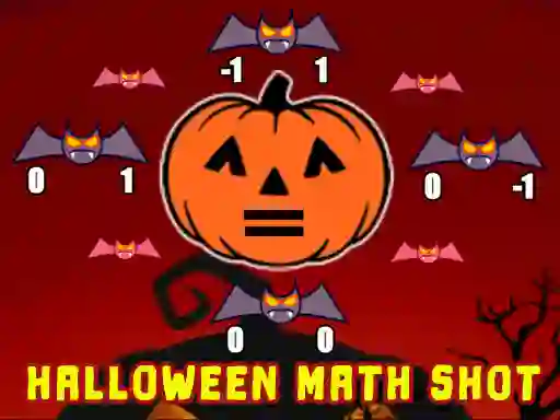 Spill Halloween Math Shot online