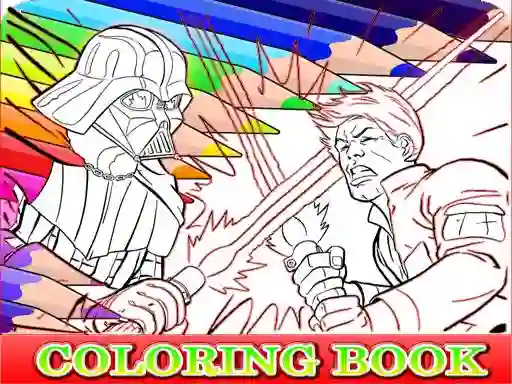 Spill Coloring Book for Darth Vader online