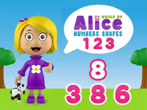 Spill World of Alice Numbers Shapes online