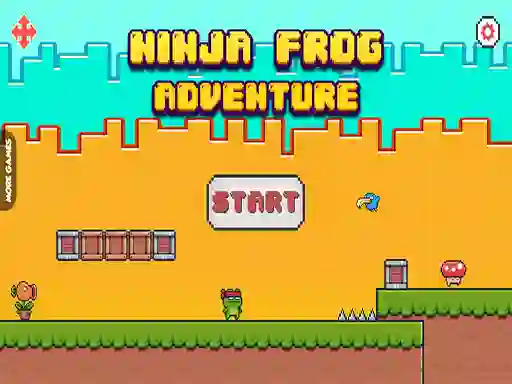 Spill Ninja Frog Adventure online