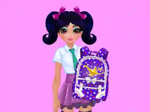 Spill Jasmine and Elsa School Bag Design Contest online