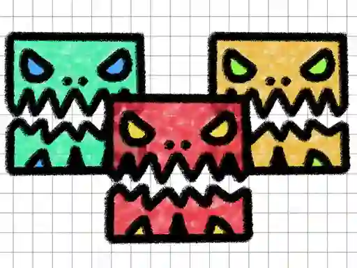 Spill Geometry Dash Paper Note online