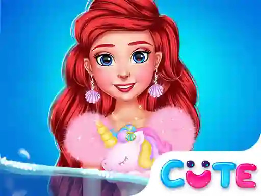 Spill Princess Turned Into Mermaid online