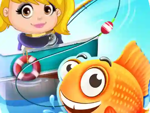 Spill Nastya Fishing game online