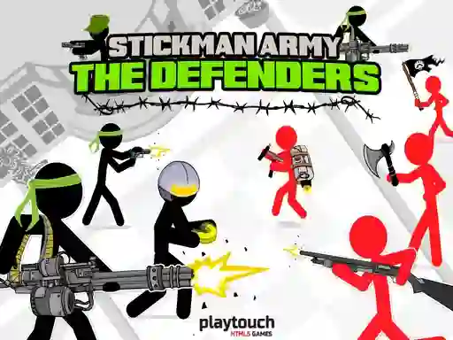 Spill Stickman Army: The Defenders online