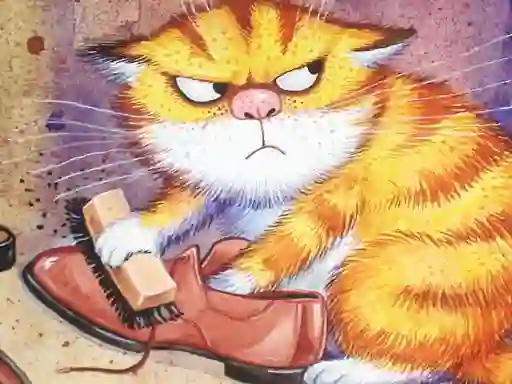 Spill Funny Cats Slide online