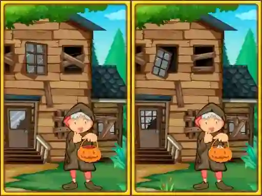 Spill Spot the differences halloween online