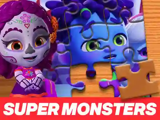 Spill Super Monsters Jigsaw Puzzle online