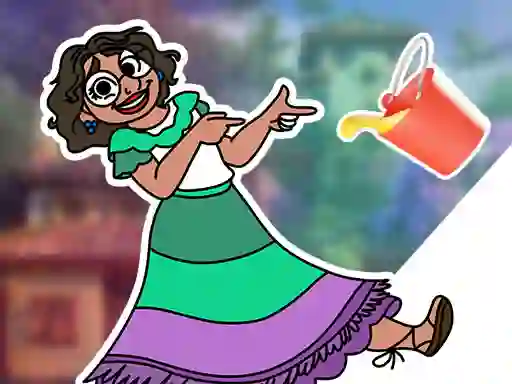 Spill Encanto Coloring Book online