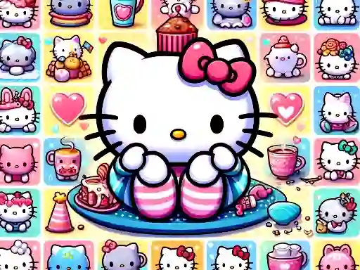 Spill Cute Kitty Memory Challenge online