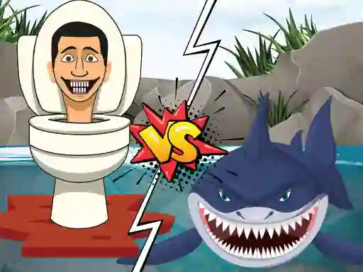 Spill Hungry Shark Vs Skibidi online