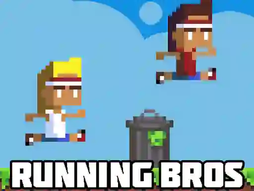 Spill Retro Running Bros online