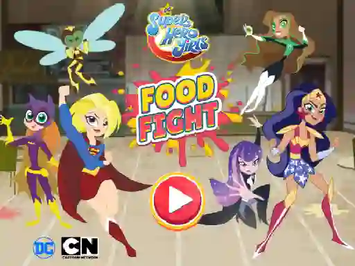 Spill DC Super Hero Girls Food Fight online