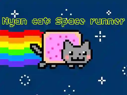 Spill Nyan Cat: Space runner online