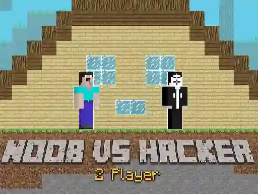 Spill Noob vs Hacker 2 Player online