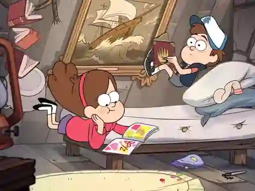 Spill Gravity Falls Slide online