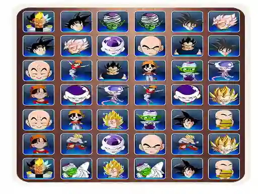 Spill ?Find The Dragon Ball Z Face online