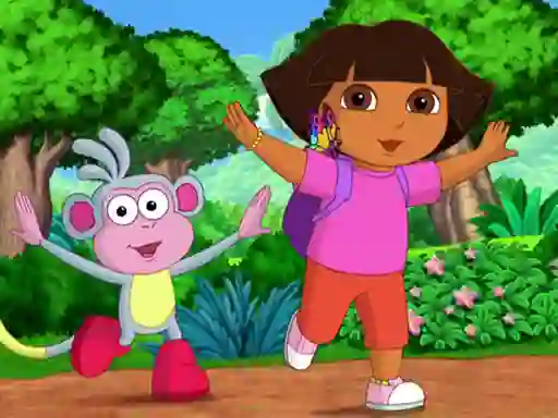 Spill Dora The Explorer Coloring online