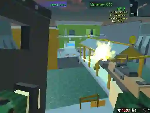 Spill Pixel Crazy Minecraft shooter online