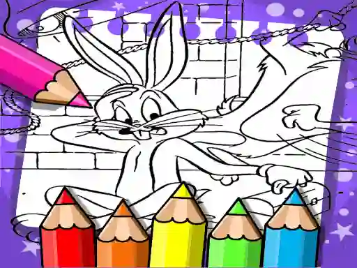 Spill Bugs Bunny Coloring Book online